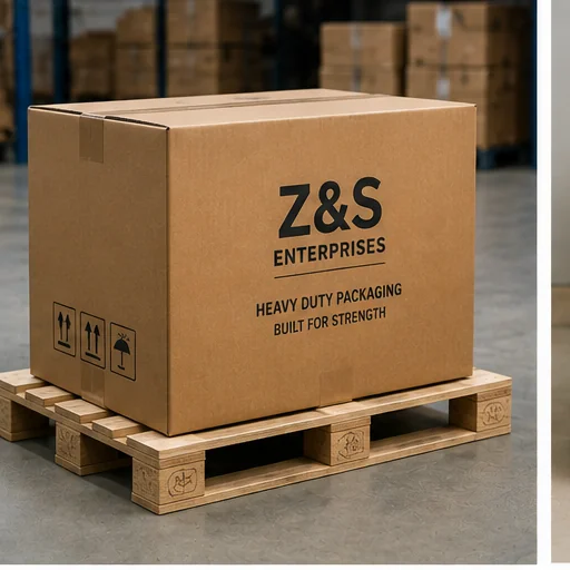 Heavy-duty industrial packaging.